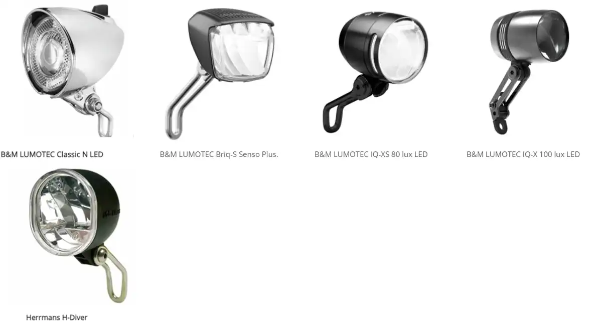 Pilen Classic luz delantera barra baja